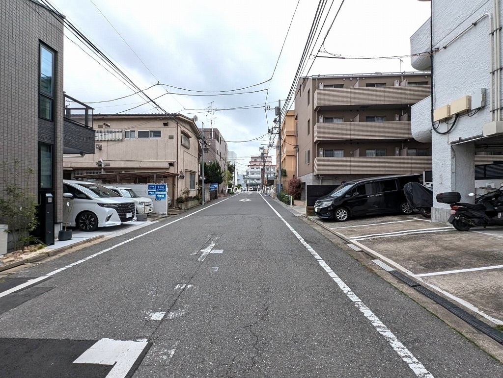 ときわ台サンハイツ　南東側 前面道路